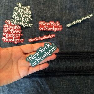 New York or Nowhere Stickers